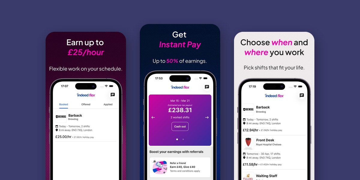 Indeed Flex — Flexible work marketplace